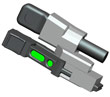 FLITELite FL-33AG2 Alpha Military Helmet GENII for GENTEX Microphones (Green LED)