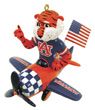 Mascot Airplane Ornament - Auburn Tigers