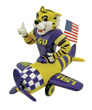 Mascot Airplane Ornament - LSU Tigers