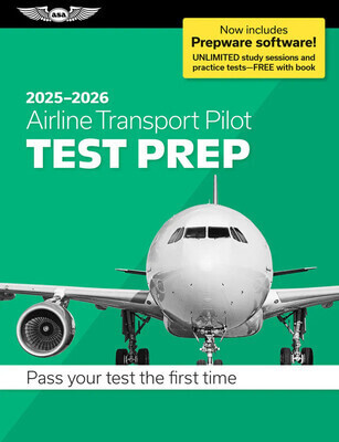 ASA Airline Transport Pilot Test Prep Book / Prepware Software Bundle