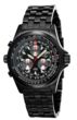 Torgoen T1 Watch - Black Steel Bracelet, Black Case, Black Face