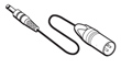 Sennheiser XLR-3 Adaptor for S1 Headset