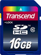 Transcend 16 GB SDHC Class 10 Flash Memory Card