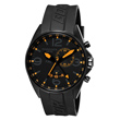 Torgoen T30 Dual Time Watch - Black Strap, Black Face T30304