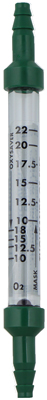 Aerox Flowmeter Dual Scale for Oxysaver Cannula or Mask