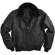 Alpha G-1 Leather Jacket (Black)