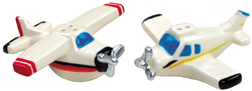 Airplane Salt & Pepper Shakers