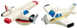 Airplane Salt & Pepper Shakers