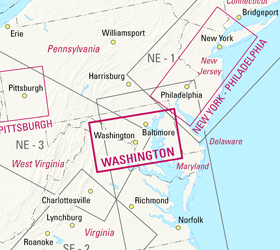 Jeppesen VFR+GPS Washington DC Area Chart