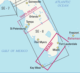 Jeppesen VFR+GPS Miami Area Chart