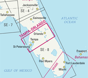 Jeppesen VFR+GPS Tampa/Orlando Area Chart