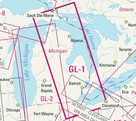 Jeppesen VFR+GPS Enroute Chart Great Lakes-1