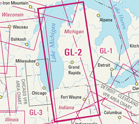 Jeppesen VFR+GPS Enroute Chart Great Lakes-2