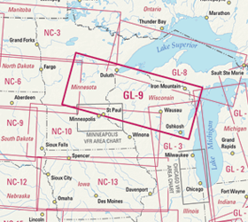 Jeppesen VFR+GPS Enroute Chart Great Lakes-9