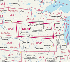 Jeppesen VFR+GPS Enroute Chart North Central-10