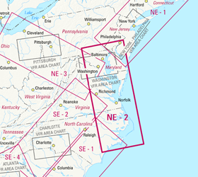 Jeppesen VFR+GPS Enroute Chart Northeast-2