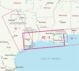 Jeppesen VFR+GPS Enroute Chart South Central 2