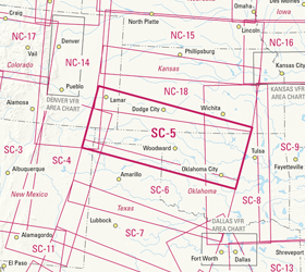 Jeppesen VFR+GPS Enroute Chart South Central-5