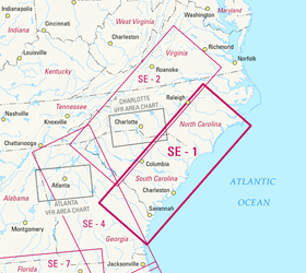 Jeppesen VFR+GPS Enroute Chart Southeast 1