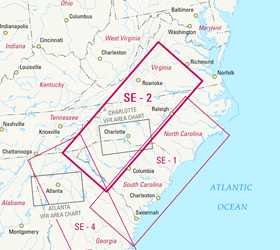 Jeppesen VFR+GPS Enroute Chart Southeast 2