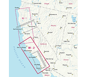 Jeppesen VFR+GPS Enroute Chart West-2