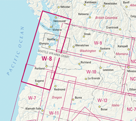 Jeppesen VFR+GPS Enroute Chart West-8