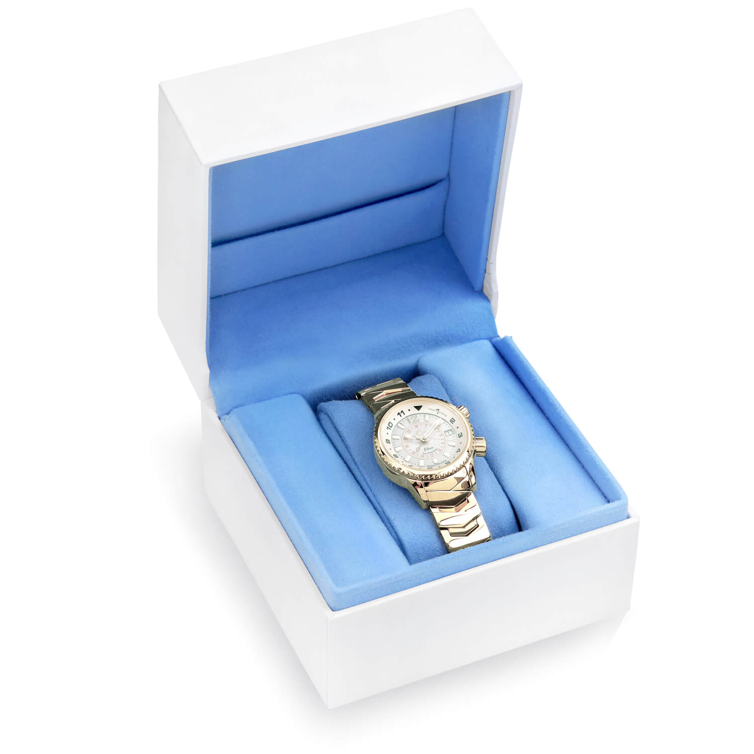 Abingdon Elise Tri-Time Women's Watch - Egyptian Gold