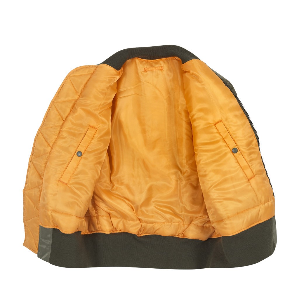 Authentic MA1 Bomber Jacket Made in USA Sage Green