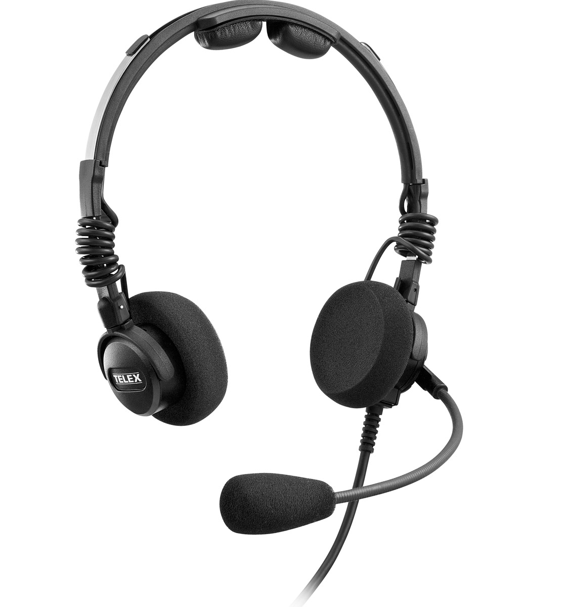 Telex Airman 7 Pro Pilot Headset Dual Plugs