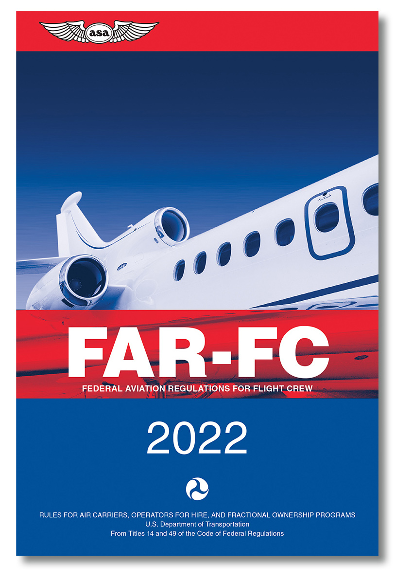 2022 FAR For Flight Crew Book ASA MyPilotStore