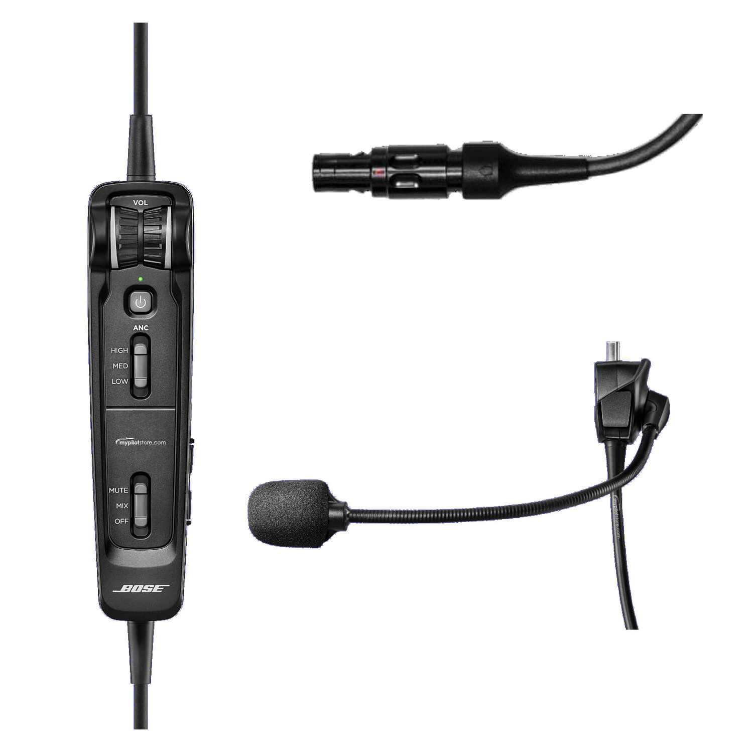 Bose A30 Cable Assembly NO Bluetooth - Straight Cord, Panel