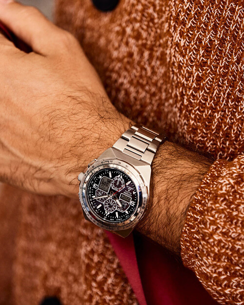 Citizen Promaster Skyhawk A-T Watch with Stainless Steel Bracelet