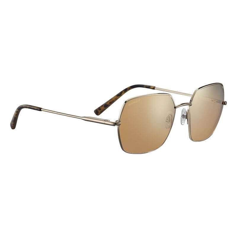 Serengeti LOY Shiny Light Gold - Mineral Drivers Sunglasses