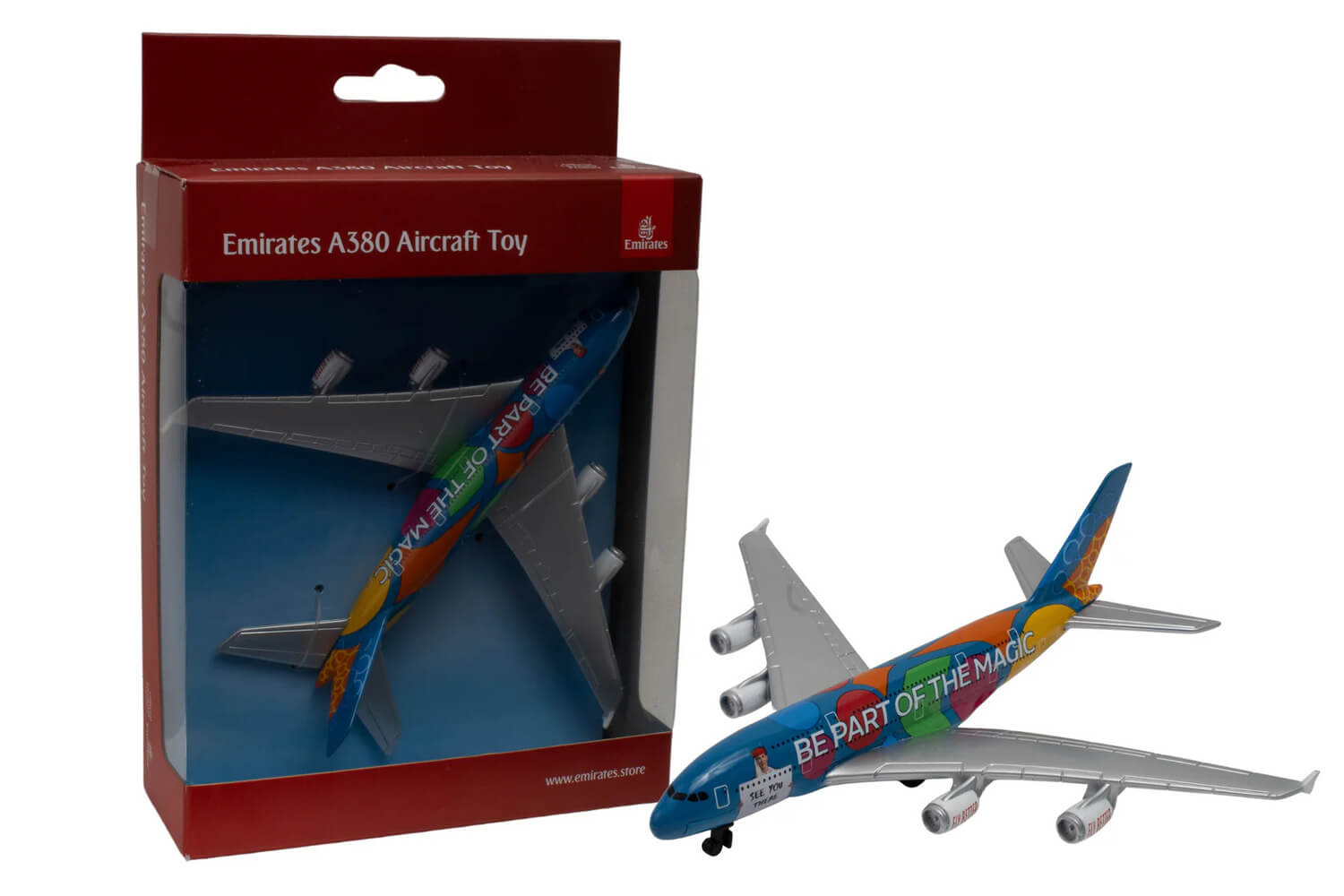 Emirates Airbus A380 Magic Airline Die Cast Model - MyPilotStore.com