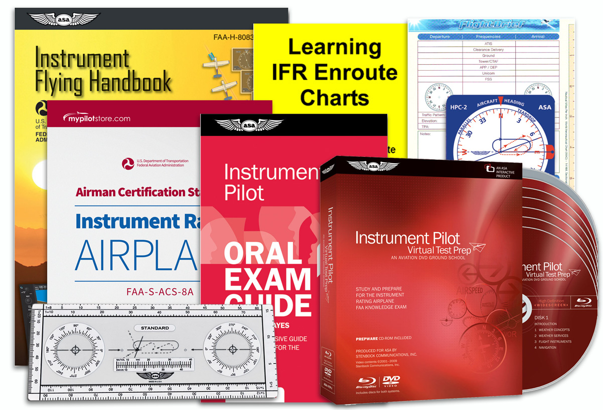 Instrument Pilot Training Kit with DVDs