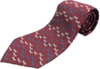 B-17 Flying Fortress Silk Tie - Burgundy