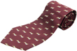 Piper Cub Silk Tie - Red