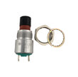 David Clark 26619P-13 SPST Momentary PTT Switch - Black Button