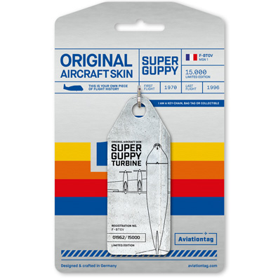Aero Spacelines Super Guppy Turbine Aviation Tag - MyPilotStore.com