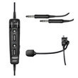 Bose A30 Cable Assembly NO Bluetooth - Straight Cord for MILITARY 150-ohm Mic, U174 Plug