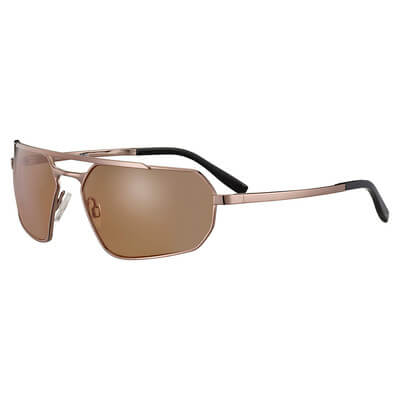 Serengeti Hinkley Sunglasses Shiny Bronze - Saturn Photochromic