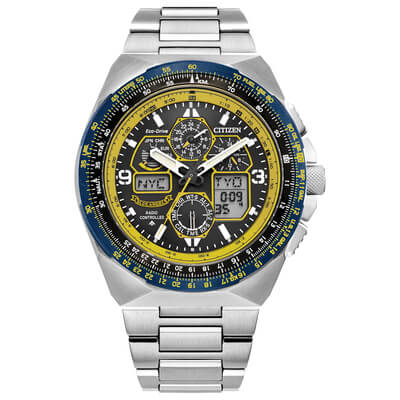 Citizen Promaster Skyhawk A-T Watch with Blue Dial Stainless Steel