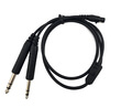 Pilot USA Modular Cable for the Pro Max and Carbon Headset - Dual Plug Fixed Wing