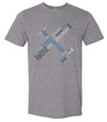 Phonetic Pilot T-Shirt - Heather Grey