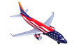 Southwest Boeing 737-800 Freedom Livery Airline Die Cast Model