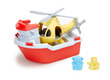 Green Toys Rescue Boat and Helicopter
