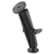 RAM Double Ball Mount with Two Round Plates - C Size Long