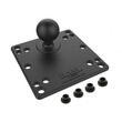 RAM 100x100mm VESA Plate with Ball - C Size