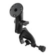 RAM Double Ball Yoke Clamp Mount with Round Plate - Medium