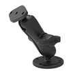 RAM Double Ball Drill-Down Mount with Diamond Plate - Medium
